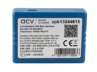CAN-Bus Adapter diverse Fahrzeuge universal Kabelbaum