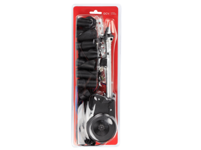 Teleskopantenne AM/FM Motorantenne Kotflügel schwarz