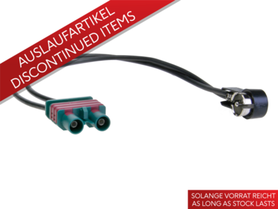 Antennenadapter Fakra(doppel)>ISO(m) Volvo