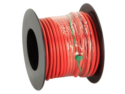 Stromkabel 2,50 mm² rot Minispule 10 m