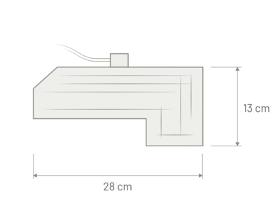 Glasklebeantenne Folienklebeantenne Kit FM/DAB+