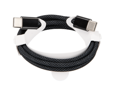 USB-C Ladekabel 65W geflochtenes Nylon 100cm lose