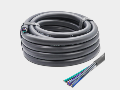 Recoil 18-AWG OFC Lautsprecherkabel 9-Adrig,  6m