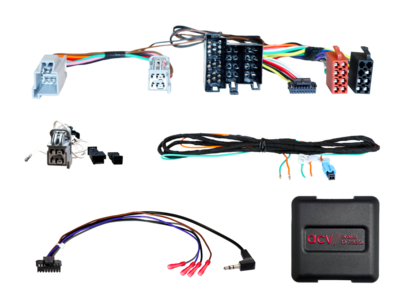 2-DIN Kit2 mit Fach Citroen/Fiat/Opel ISO/Mini ISO LFB