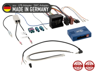 LFB Audi/Seat/Skoda/VW Quadlock Fakra(f)(Set)>DIN(m) lose