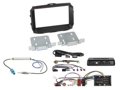 2-DIN Kit Alfa Romeo Giulietta 2013-2021 i-dapter/Antenne