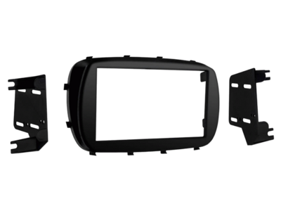 2-DIN Radioblende Fiat 500X(ZAF 334) 01/2015-08/2024 schwarz