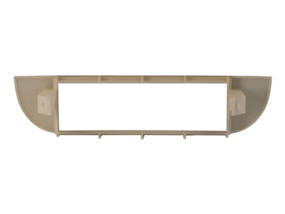 1-DIN Radioblende Fiat 500 10/2007-07/2015 beige lose