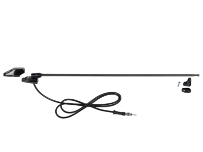 Holmantenne AM/FM universal DIN schwarz 118cm lose