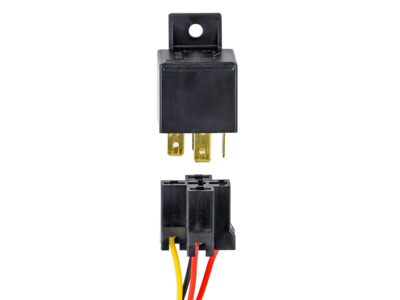 Schließerrelais 12V/30A max Stecksockel/Kabel 30cm