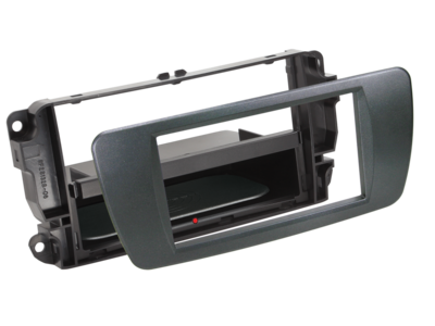 2-DIN Radioblende INBAY® Seat Ibiza azabache schwarz