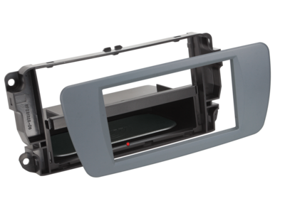 2-DIN Radioblende INBAY® Seat Ibiza conemara grau