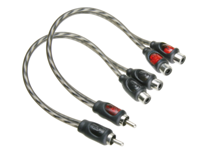 Cinch Kabel acv TYRO Economy Line Y-Kabel (m)>(f)/(f) 30cm