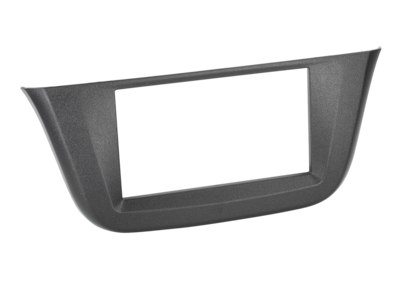 2-DIN Radioblende Iveco Daily 2014-2026 schwarz genarbt