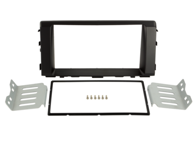 2-DIN Radioblende Kia Rio(YB) 02/2017-04/2023 schwarz
