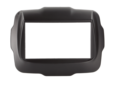 2-DIN Radioblende Jeep Renegade 2014-2023 schwarz