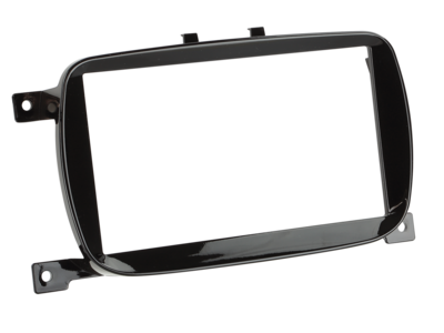 2-DIN Radioblende Fiat 500 07/2015-08/2024 Klavierlack