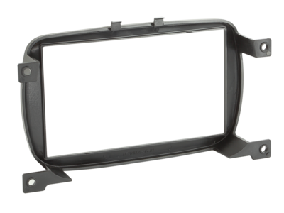 2-DIN Radioblende Fiat 500 07/2015-08/2024 Klavierlack