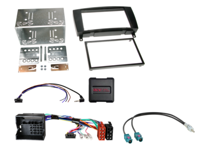 2-DIN Kit Mercedes CLK-Klasse 04/2005-01/2010 LFB/Antenne