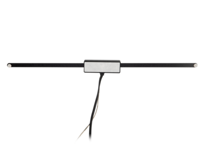 Glasklebeantenne AM/FM DIN(m) 12V extern lose