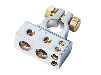 Batterieklemme Pluspol 1 x 35 mm² / 1 x 20 mm² / 2 x 10 mm²