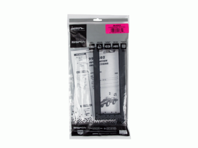 1-DIN Radioblende Chrysler/Dodge/Plymouth schwarz
