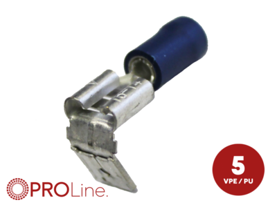 Flachstecker/Hülse(m/f) 1,5mm²-2,5mm²/6.3mm ST 5 Stück