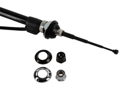 Teleskopantenne AM/FM universal passiv schwarz Ø29mm lose