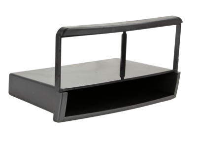 1-DIN Radioblende mit Fach Ford/Mazda/Mercury schwarz
