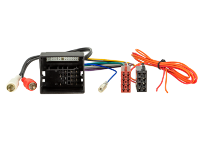 Aktivsystemadapter Audi 2 Kanal 40Pin Quadlock>Cinch