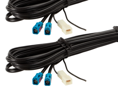 Antennenkabel Kit Fakra(f)>2xFakra(f) GSM/UMTS/LTE/5G/GPS