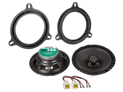 Lautsprecher Coaxial Kit Calearo Dacia/Nissan/Renault 2-Wege