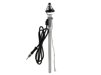 Teleskopantenne AM/FM universal passiv chrom Ø38mm lose