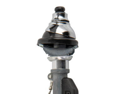 Teleskopantenne AM/FM universal passiv chrom Ø38mm lose