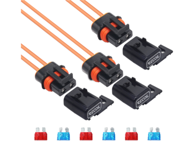 Recoil Einzel Sicherungshalter ATC/ATO 16 AWG 3 Stück