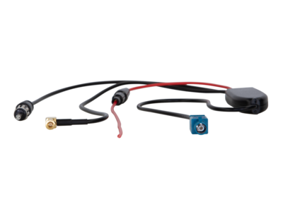 Antennensplitter AM/FM DAB+ Fakra(m)>DIN(m)/SMB(f) lose