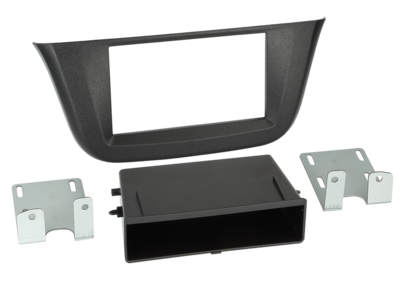 2-DIN Radioblende mit Fach Iveco Daily 2014-2026 genarbt