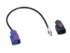 Antennenadapter SMB(m)> Fakra A(f)/Fakra C(f) 20cm
