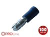 Rundstecker 1,5mm²-2,5mm²/5,0mm blau ST 100 Stück