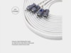 Recoil Marine OFC Cinch Kabel 4 Kanal 700cm