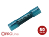 Stoßverbinder 1,5 mm²-2,5 mm² blau NYDS 50 Stück