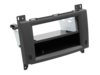 2-DIN Radioblende mit Fach Mercedes Fahrzeuge Rubber Touch