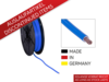 Stromkabel FLY 4,00 mm² blau Spule 25 m