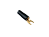 Ringgabeln 10 mm² 50 Stück schwarz