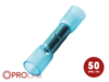 Stoßverbinder 1,5mm²-2,5mm² blau NYPA 50 Stück