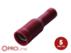 Rundsteckhülse 0,5mm²-1,5mm²/3,9mm rot ST 5 Stück