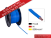 Stromkabel FLY 4,00 mm² blau Spule 50 m