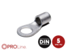 Ringkabelschuh 16mm²/8,4mm M8 unisoliert 5 Stück
