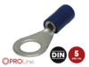 Ringkabelschuh 1,5mm²-2,5mm²/6,5mm blau EE 5 Stück