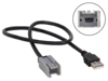 USB Adapter universal Mini-USB grau>USB-A lose